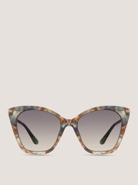 OVERSIZED CAT-EYE SUNGLASSES