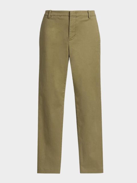 Mid-Rise Chino Pants