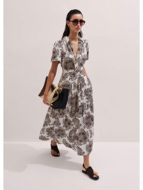 Twist Front Maxi Dress