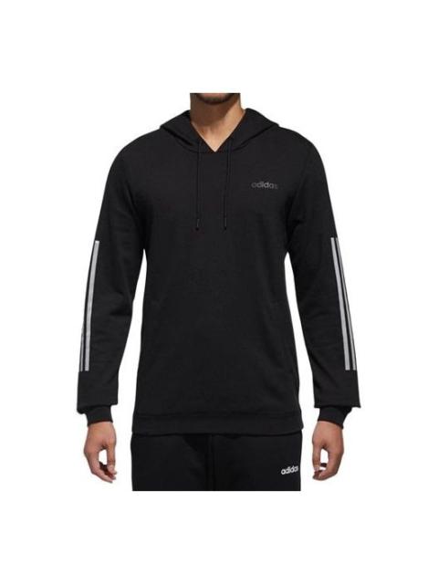 adidas neo Ce 3s Hdy Sports Casual Hooded Sweater Men's Black DM4256