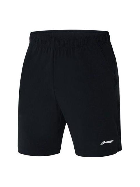 Li-Ning Athletics Badminton Shorts 'Black' AAPS047-1