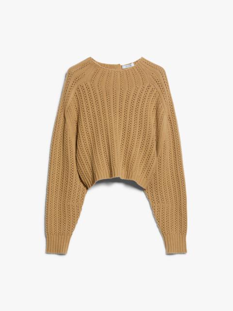HODEIDA Wool and cashmere cropped jumper