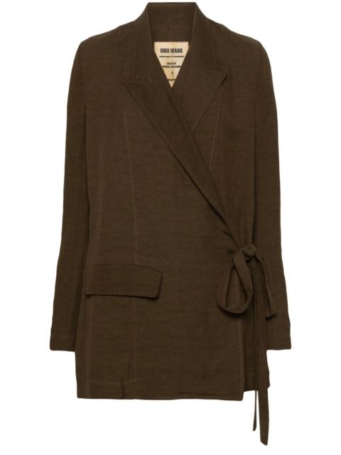 Uma Wang Khloe Peak-lapels Jacket