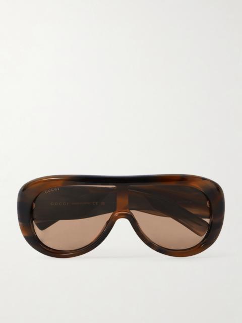D-frame Tortoiseshell Acetate Sunglasses