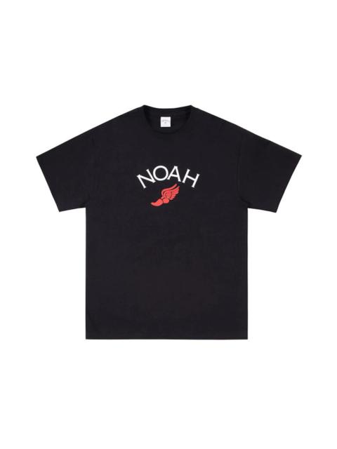 Noah Winged Foot Logo Tee (SS19) Black