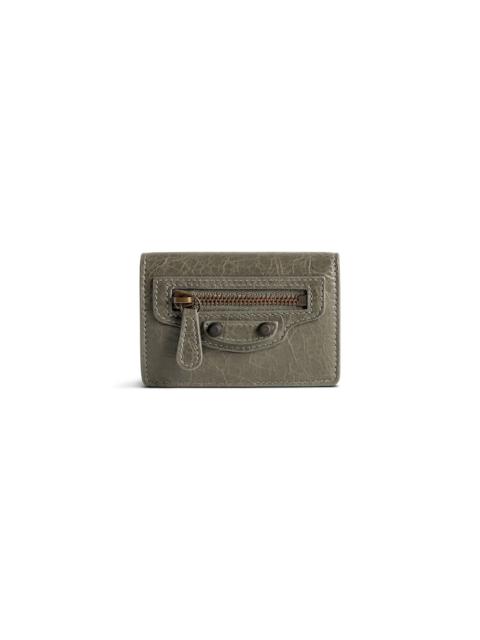 Women's Le City Mini Wallet  in Army Green