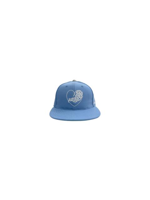 "Love You" Fitted Hat "Baby Blue"