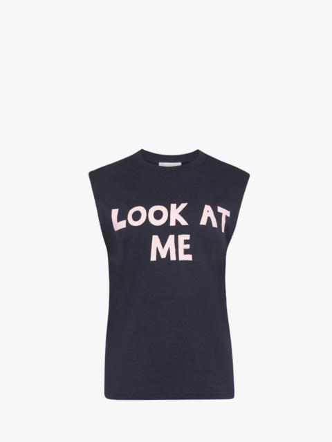 LOOK AT ME PRINTED TANK TOP