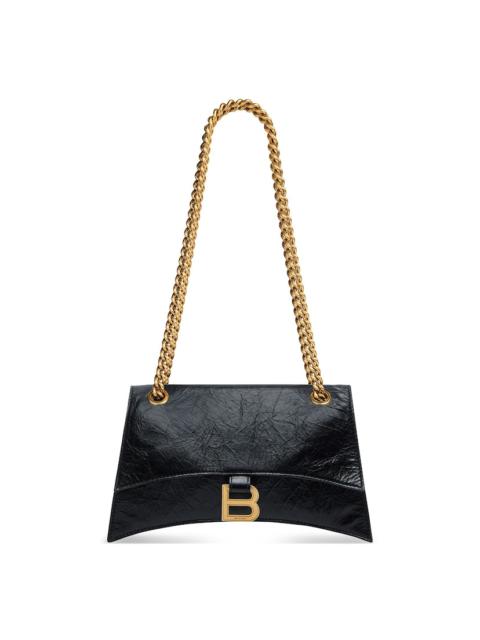 Women's Crush Small Chain Bag  in Black