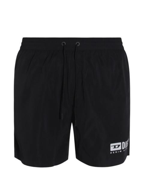 X Division drawstring logo swim shorts