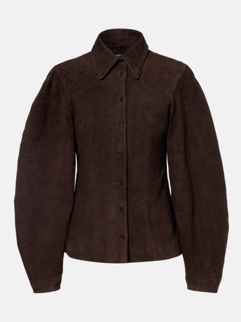 Suede shirt