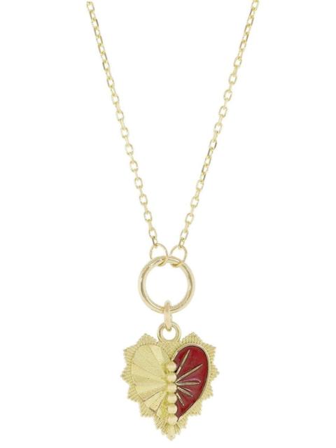 Red Heart Love Token Necklace