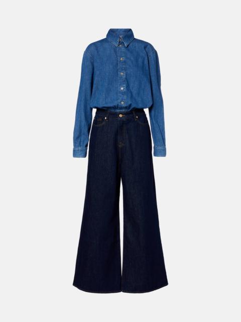 Denim jumpsuit