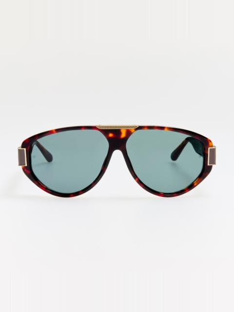 Rowan Sunglasses in Dark Tortoiseshell