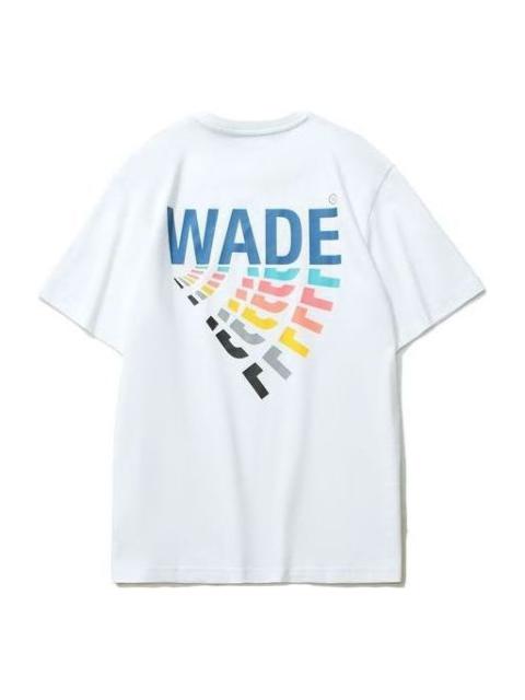 Li-Ning Way Of Wade Shadow Graphic T-shirt 'White' AHSR487-3