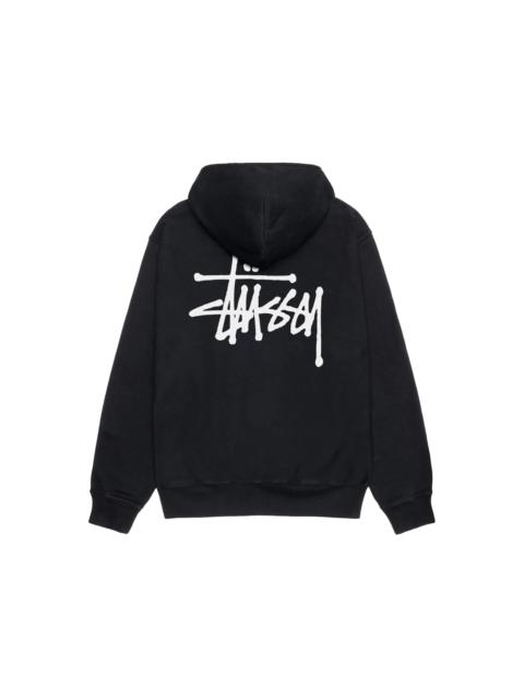 Stussy Basic Pigment Dyed Hoodie Black
