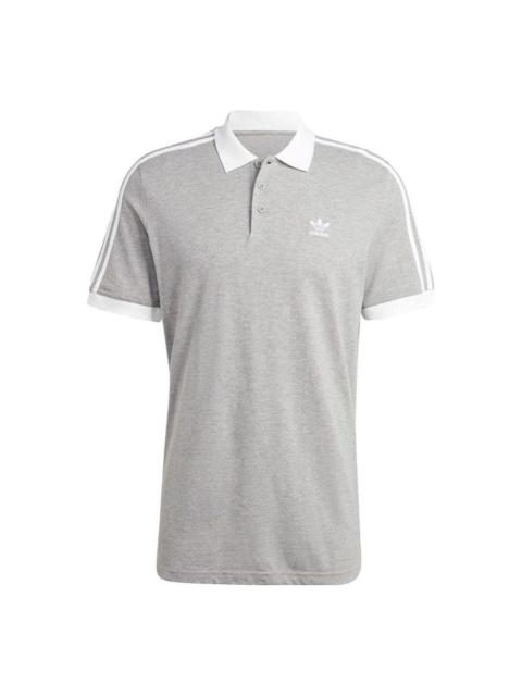 adidas Adicolor Classics 3-Stripes Polo Shirt 'Grey' IL2502