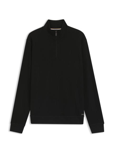 QUARTER-ZIP SWEATSHIRT IN A COTTON BLEND