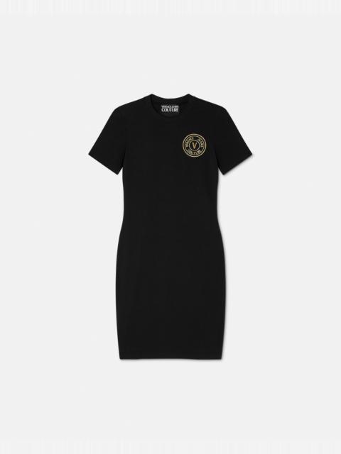 V-Emblem T-Shirt Dress