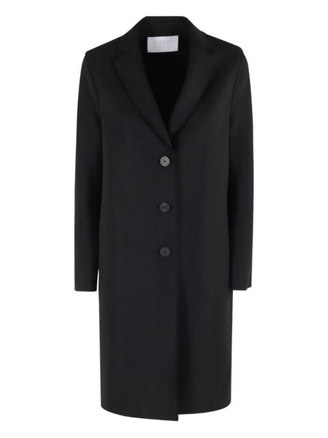 virgin wool single-breasted coat