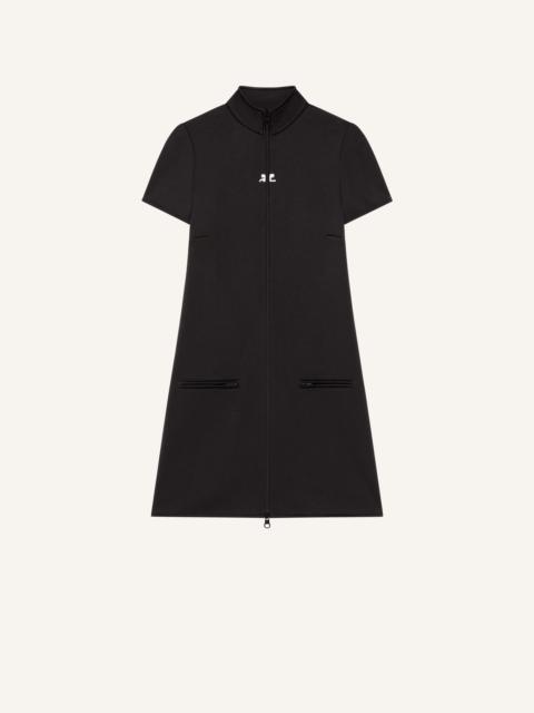 INTERLOCK TRACKSUIT MINI DRESS