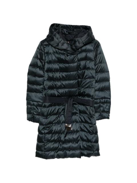 reversible hooded coat