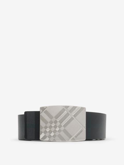 Reversible Engraved Check Belt