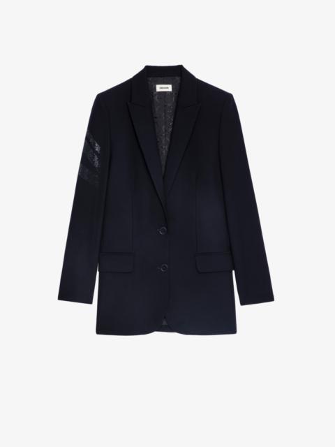 Viva Arrow Strass Blazer