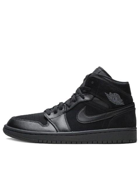 Air Jordan 1 Mid 'Triple Black 2018' 554724-050