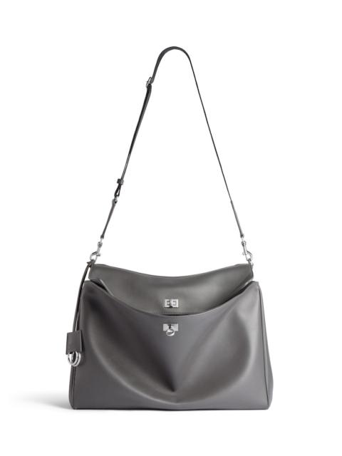 Men's Rodeo Messenger Bag Medium in Grey