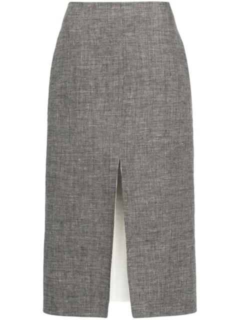 mÃ©lange pencil skirt