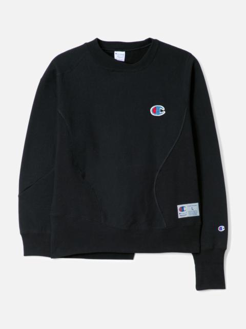 UNDERCOVER X CHAMPION UC2E1801-1 CURVED SWEATSHIRT