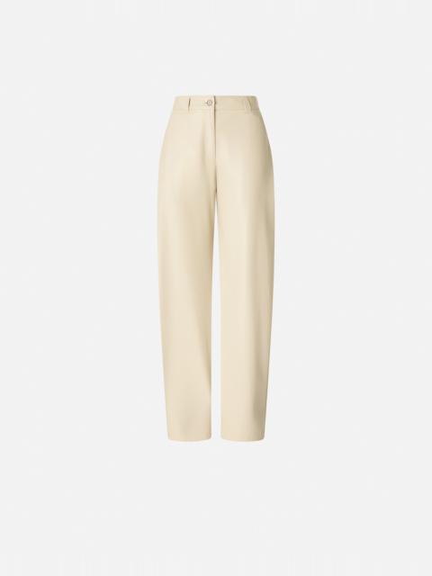 SOFT TOUCH LEATHER-EFFECT BALLOON TROUSERS