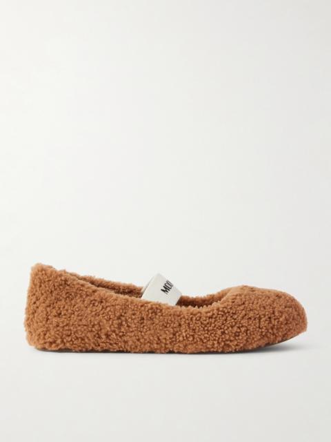 Shearling Ballet Flats