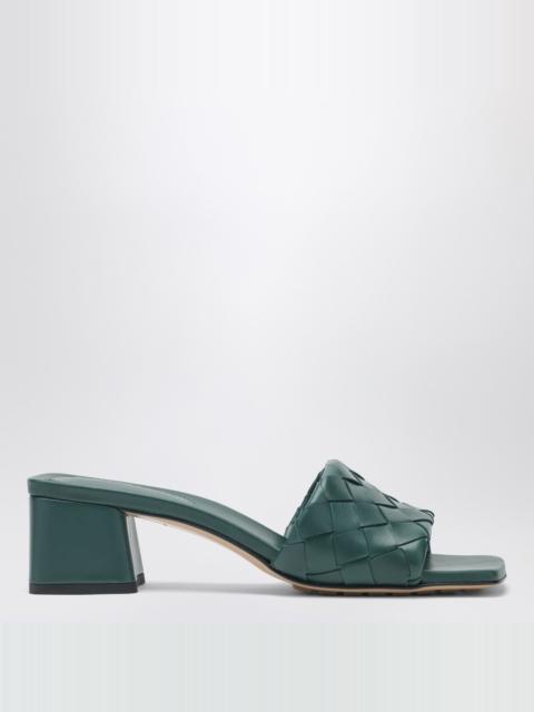 Parco mules in emerald green