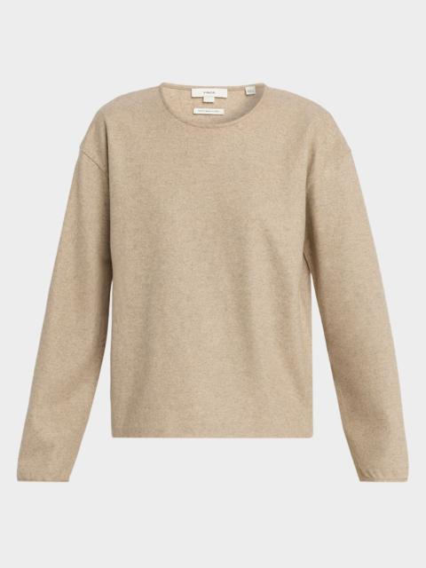 Crewneck Fleece Sweater