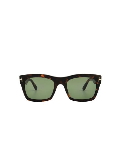square full-rim sunglasses