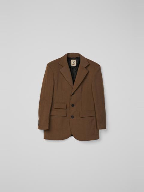 Brown ECONYL® Suit Blazer