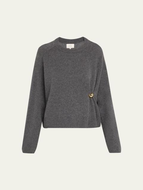 Bill Draped Cashmere Sweater