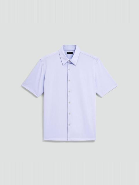 Irving Short-Sleeve Shirt in Structure Knit