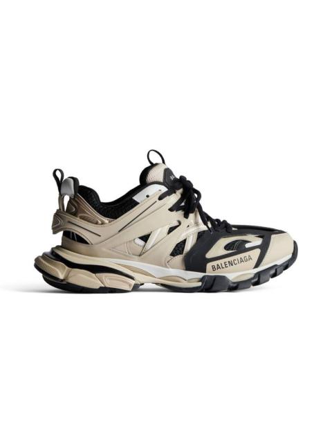 Women's Track Sneaker  in Beige/black
