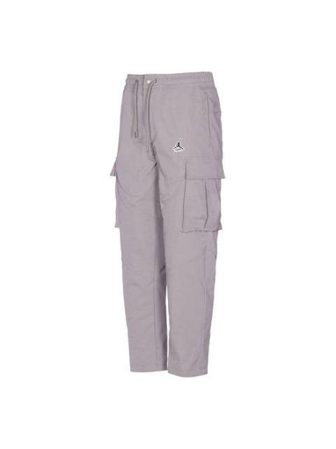 Men's Air Jordan Utility Big Pocket Cargo Casual Long Pants/Trousers Autumn Gray DH9071-016