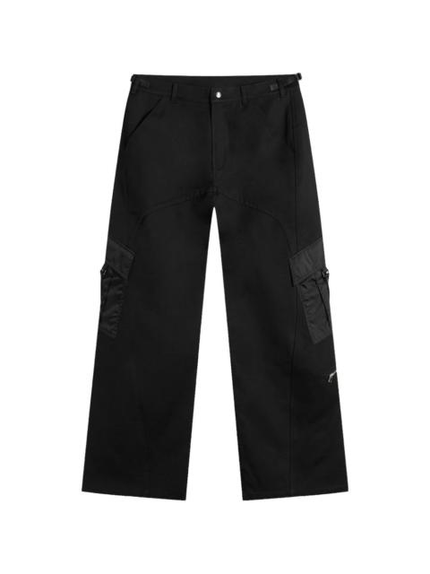 cargo-pocket trousers