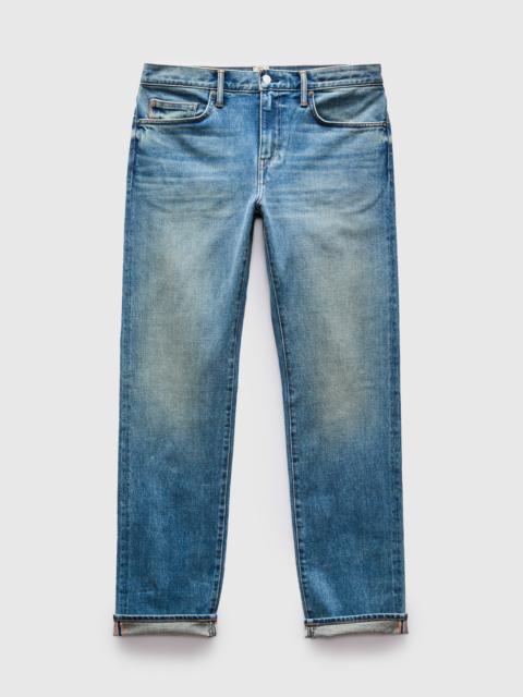 "Don" 14oz Washed Indigo Stretch Selvedge Denim - Hammer Straight