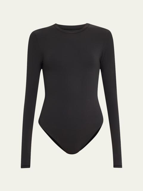 Fits Everybody Crewneck Thong Bodysuit