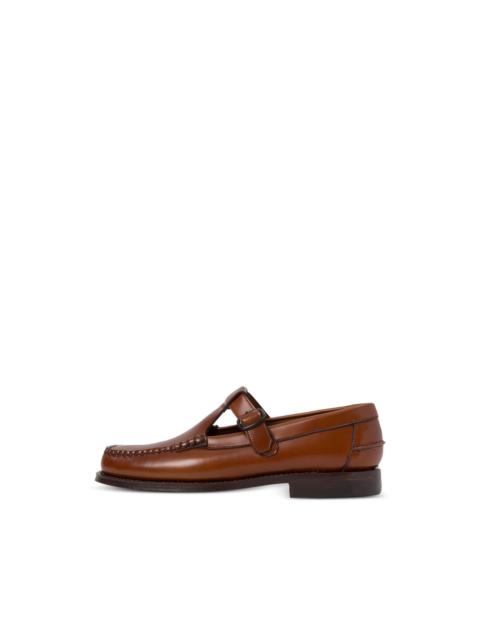 ALBER T-bar buckled loafers