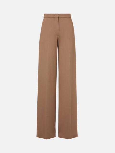 Biada high-rise wide-leg pants