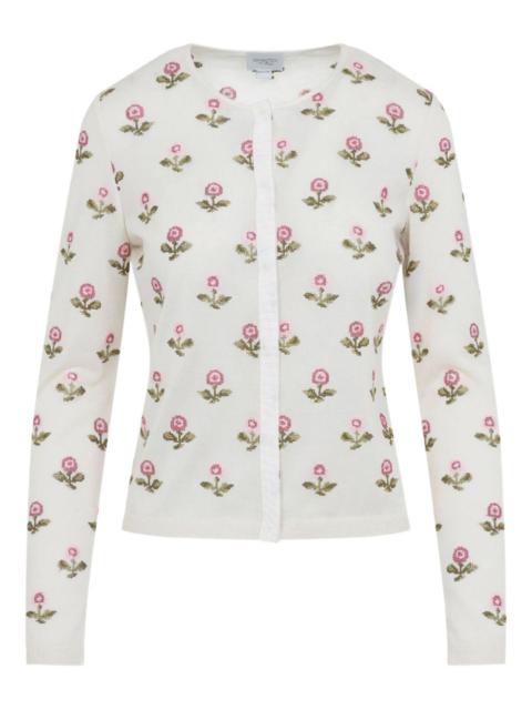 floral cardigan