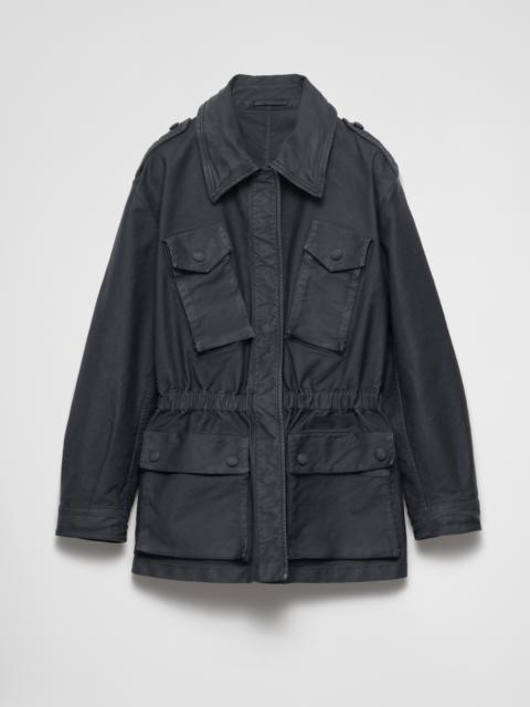 Old cotton safari jacket