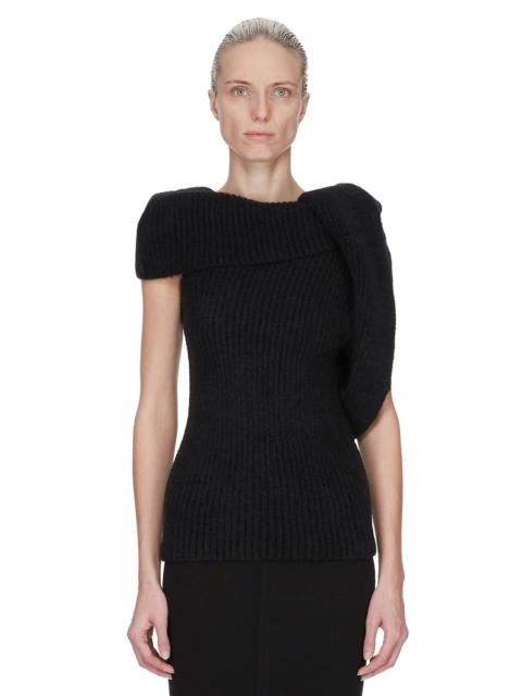 Black Porterville Banded Top